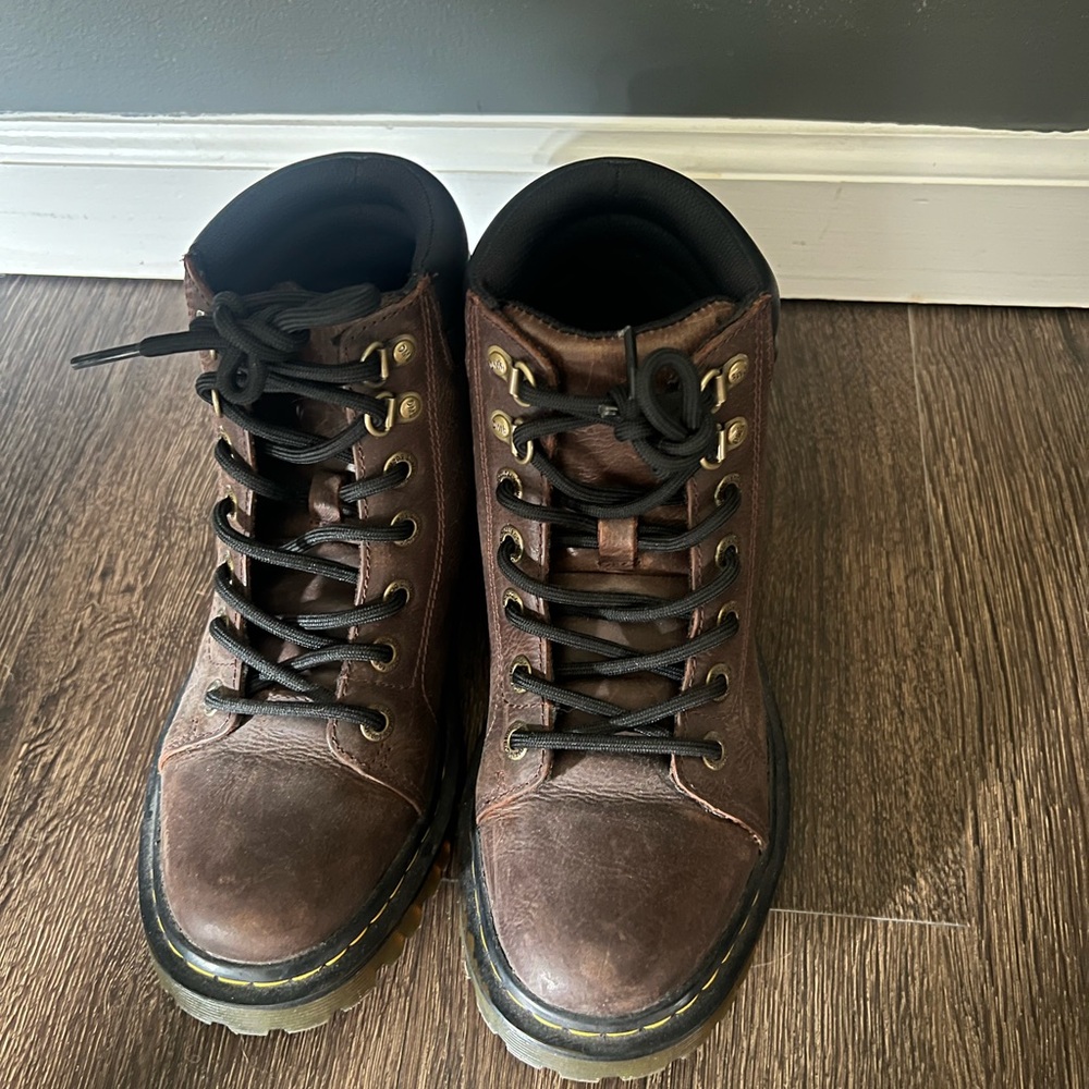 Dr.Martens FAORA brown leather boots
